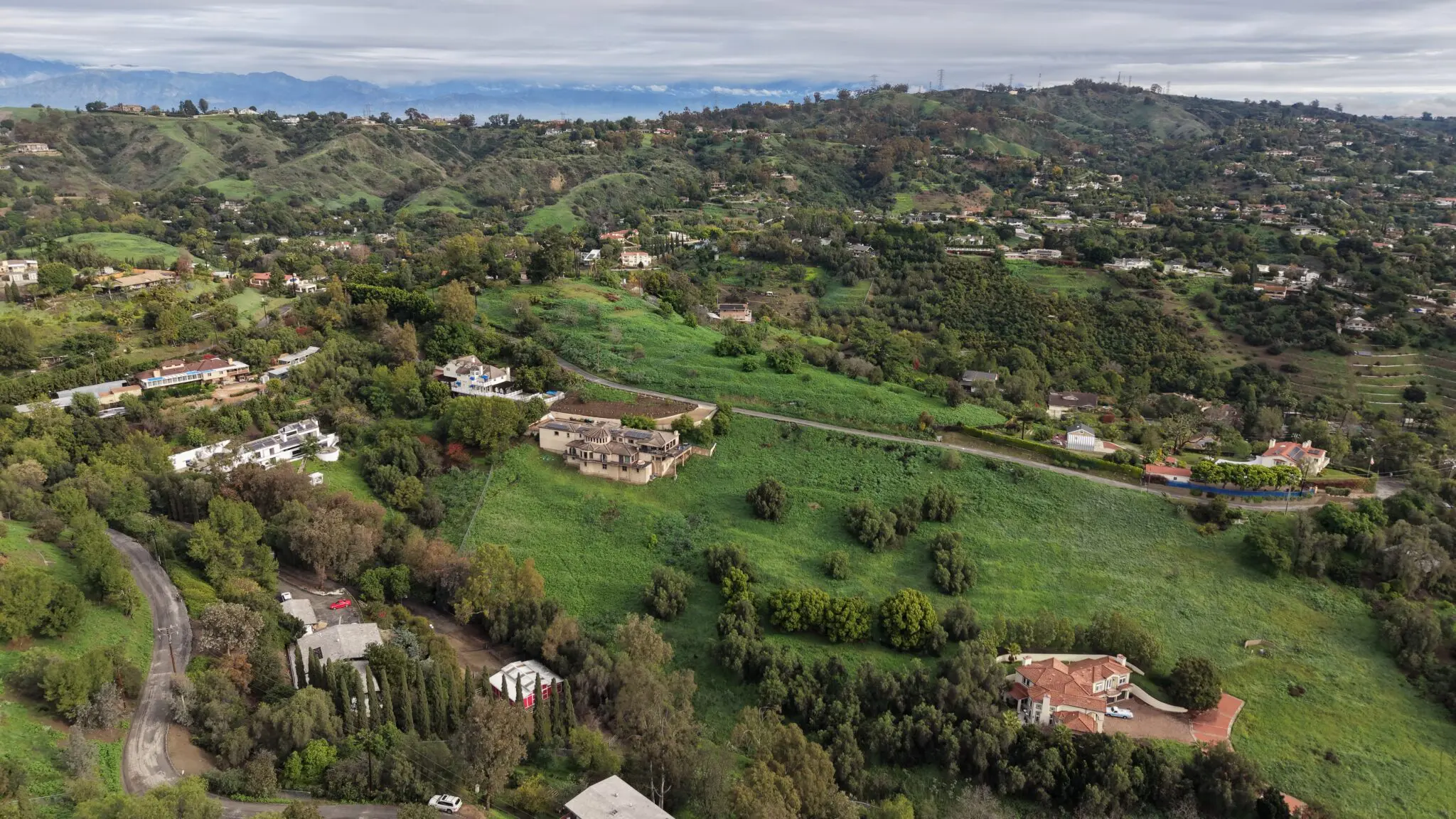 La Habra Heights — property edges and grades