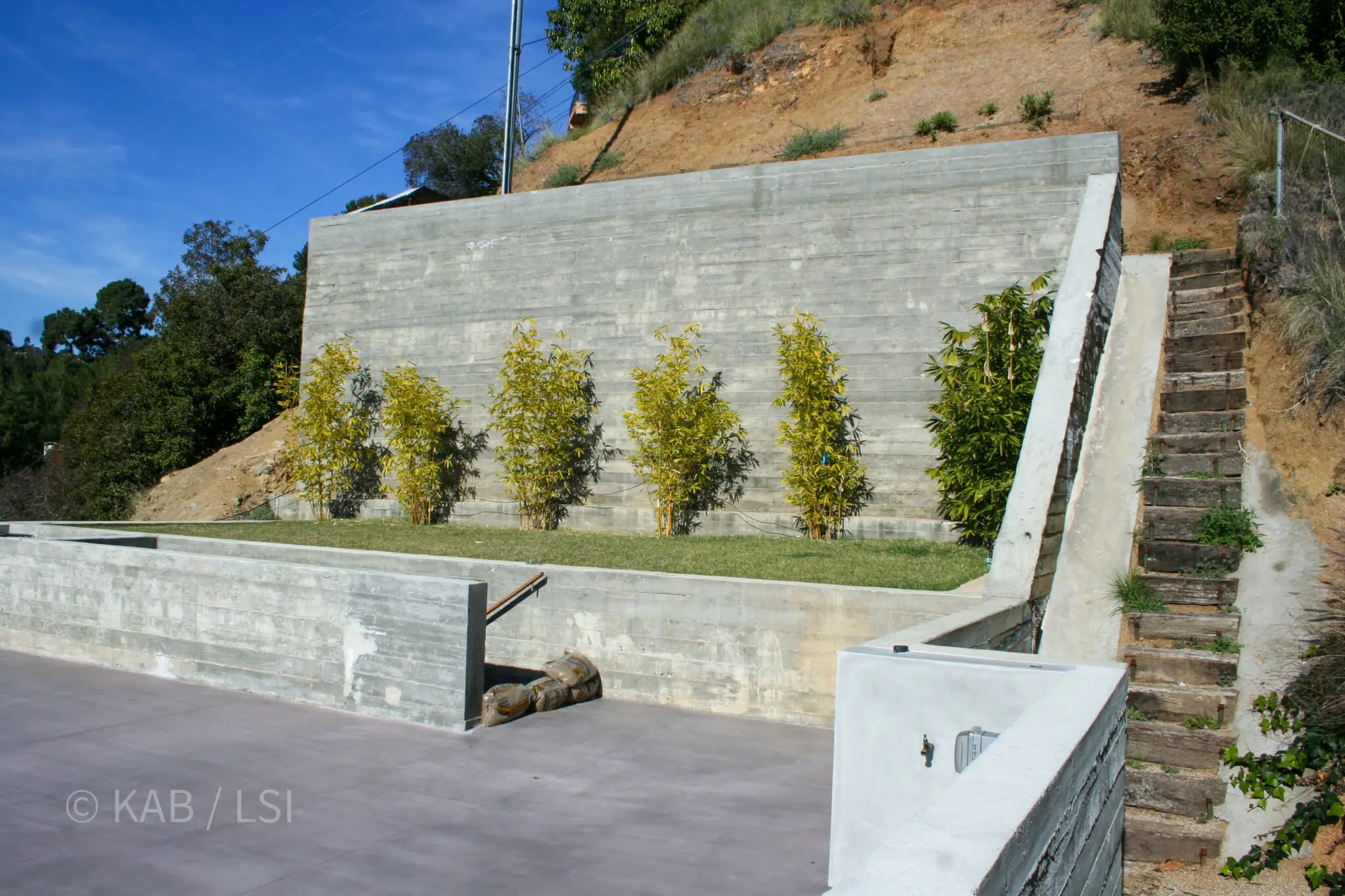 Granite hillside build — slide 10