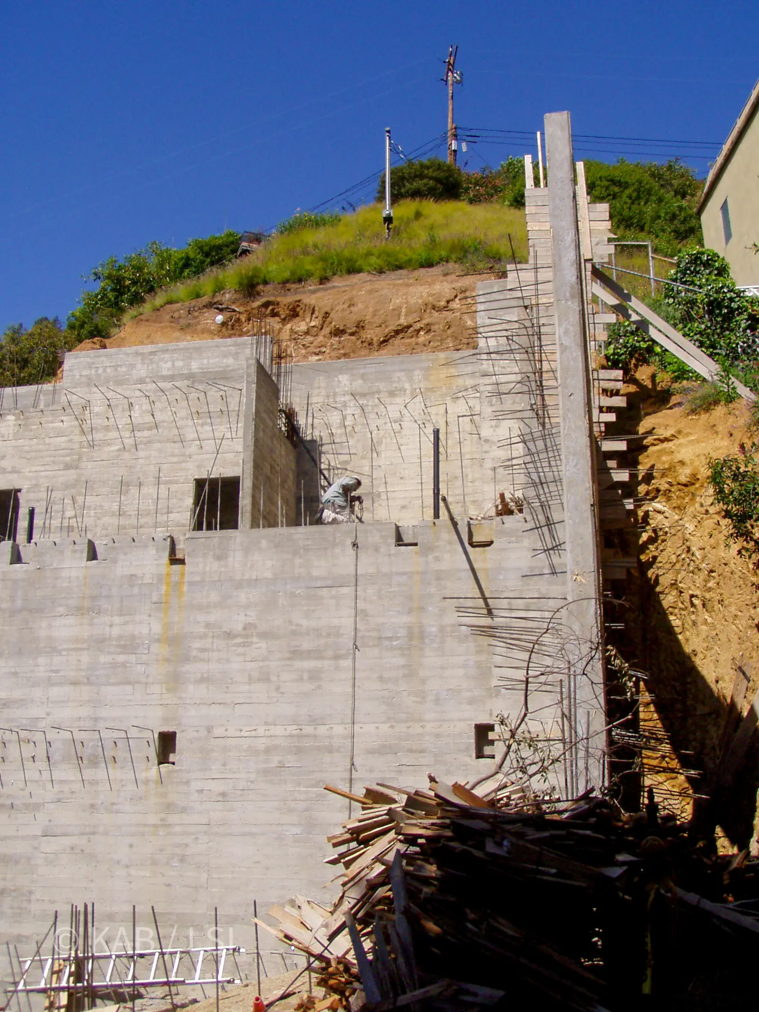 Granite hillside build — slide 6