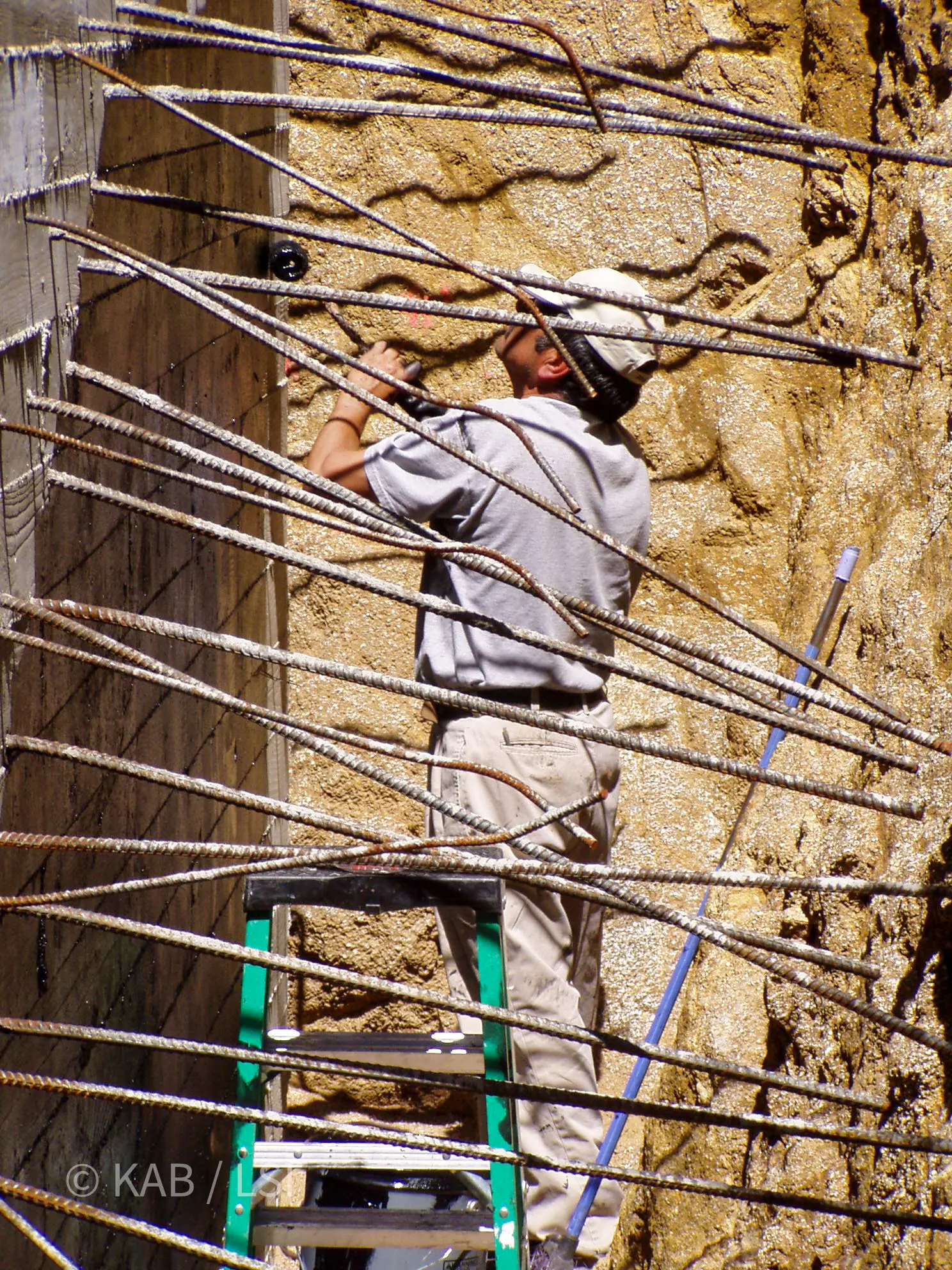 Granite hillside build — slide 5