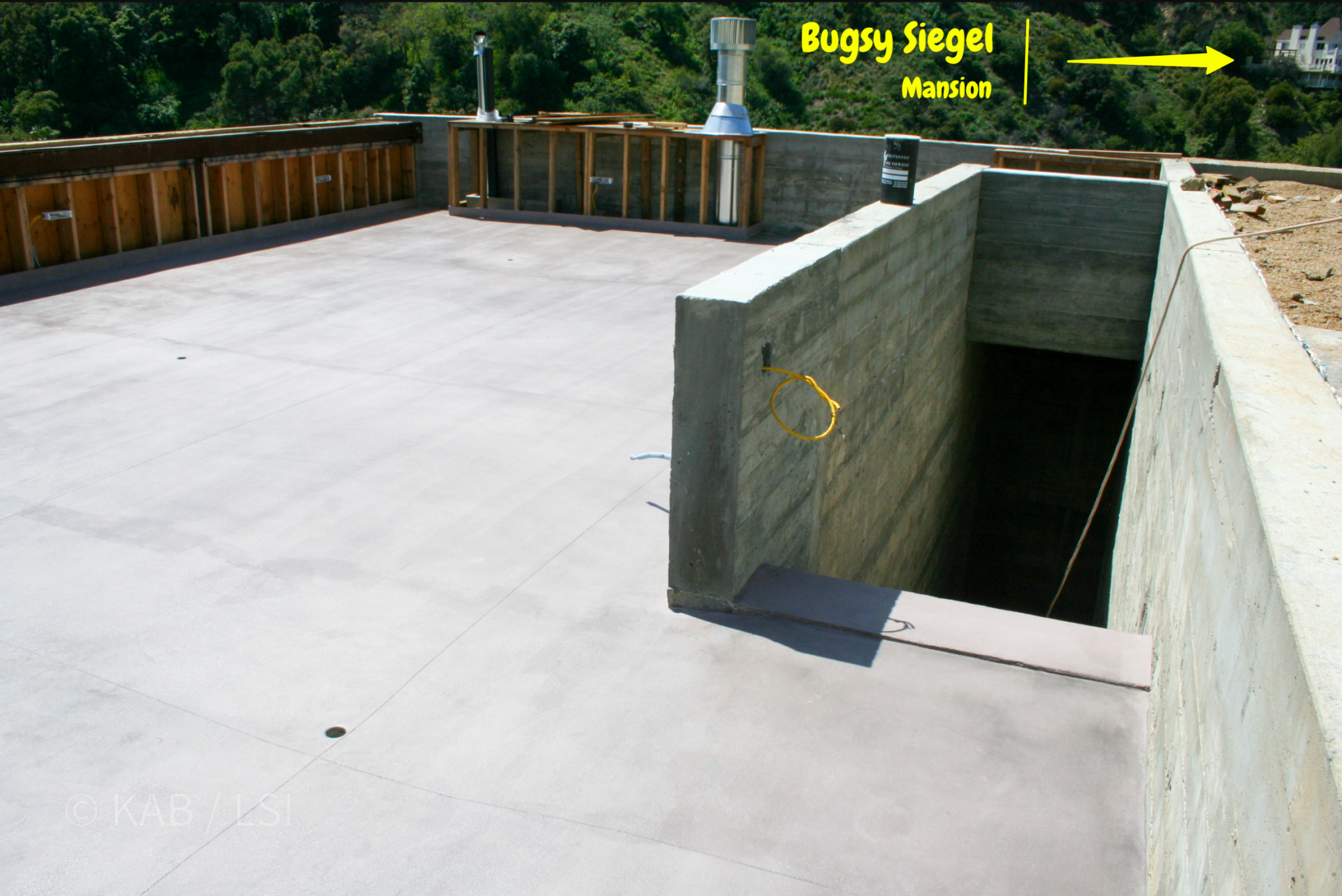 Granite hillside build — slide 2