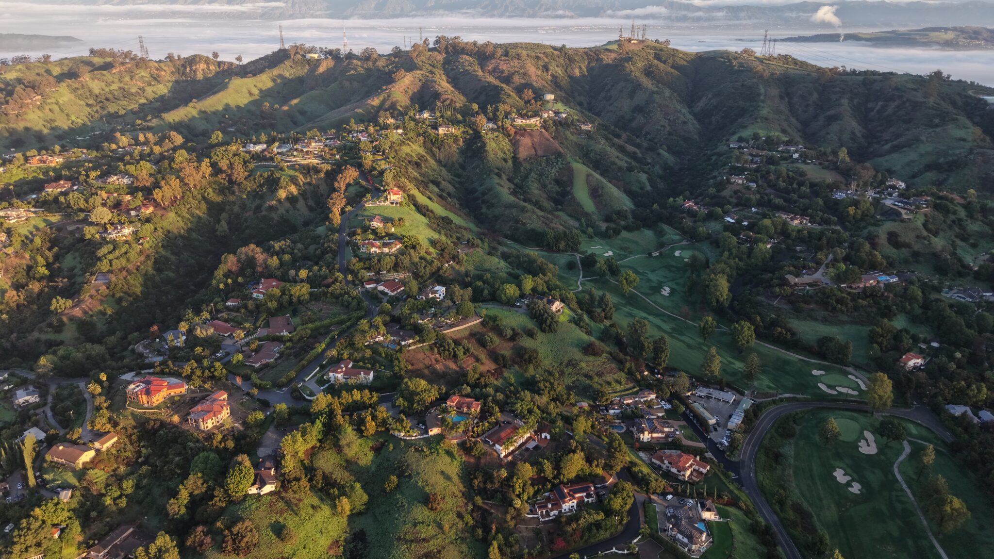 La Habra Heights — western approach