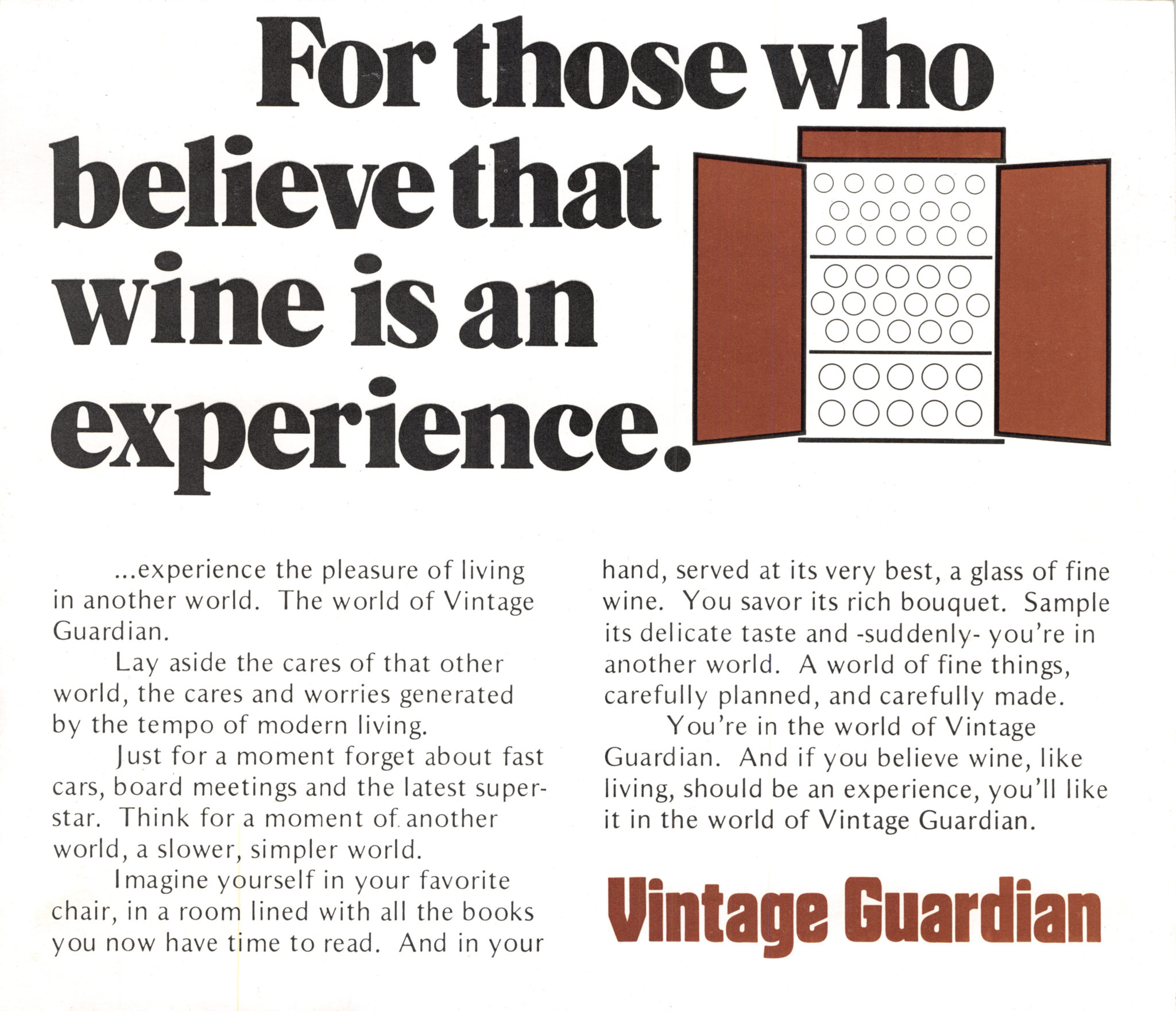 Vintage Guardian original brochure